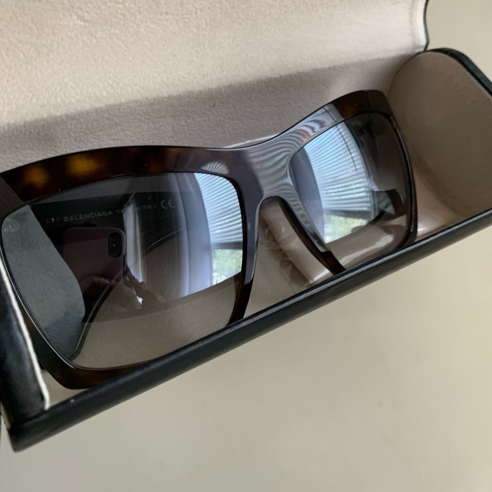 Balenciaga BA 89 52X ANIMAL PRINT SUNGLASSES AUTHENTIC